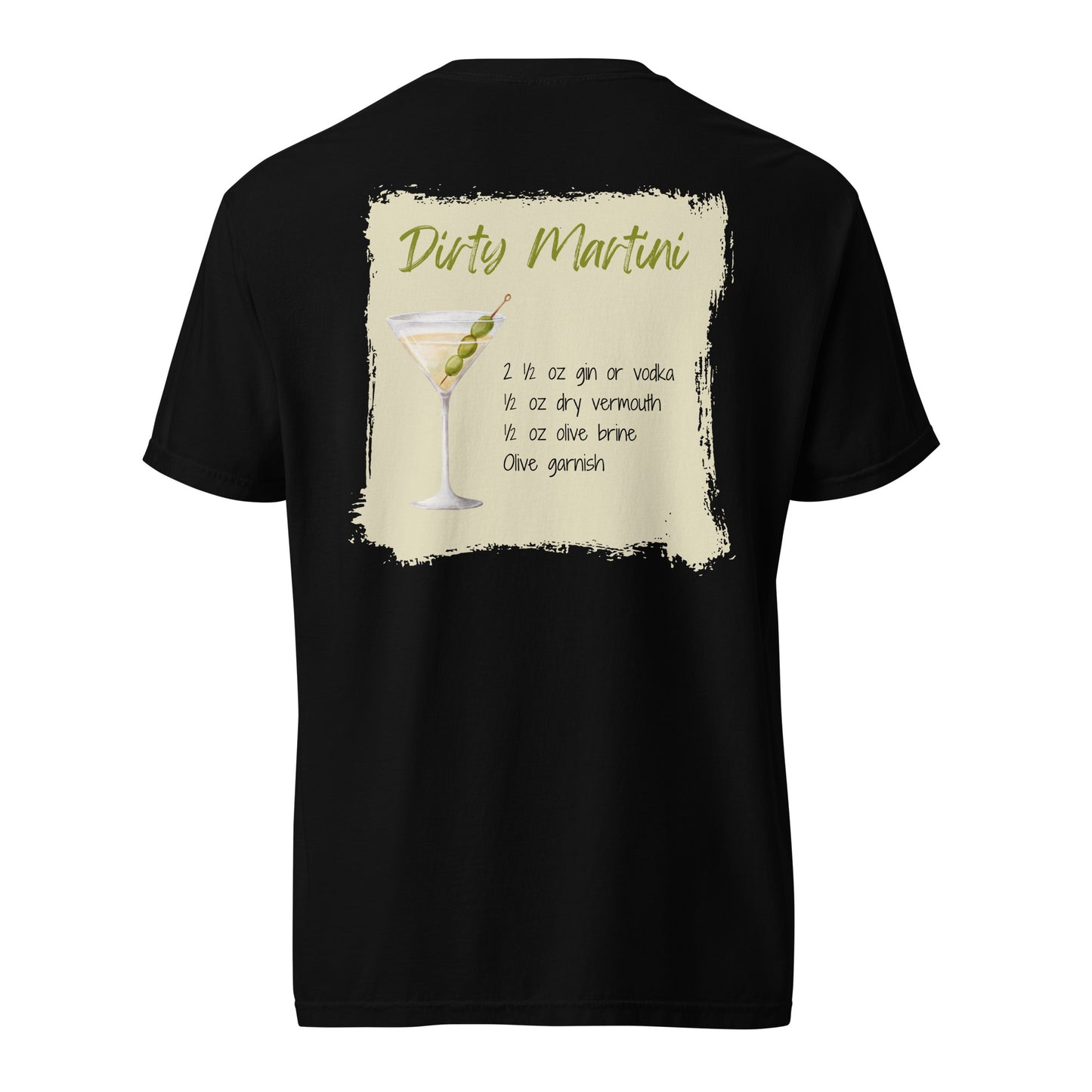 Dirty Martini Cocktail Shirt - Say Something Swag