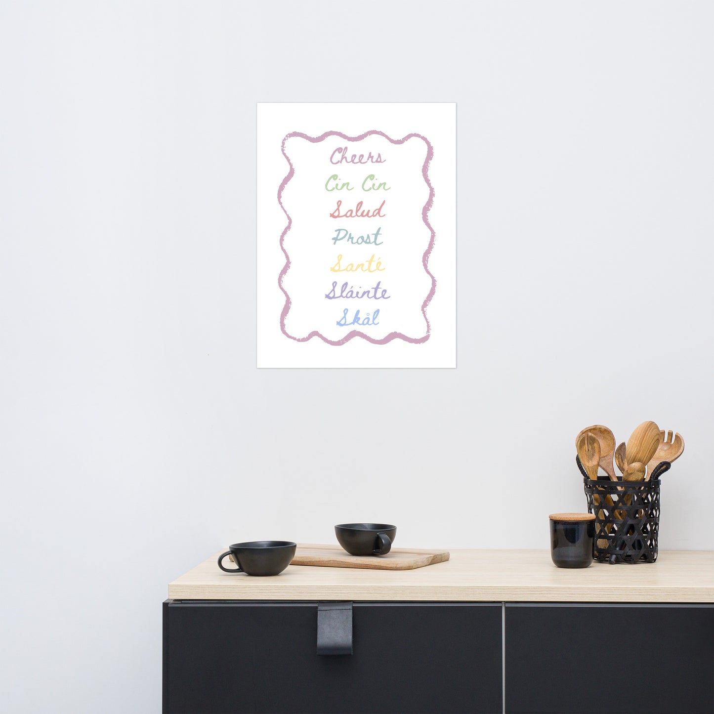 Cheers Print - Say Something Swag