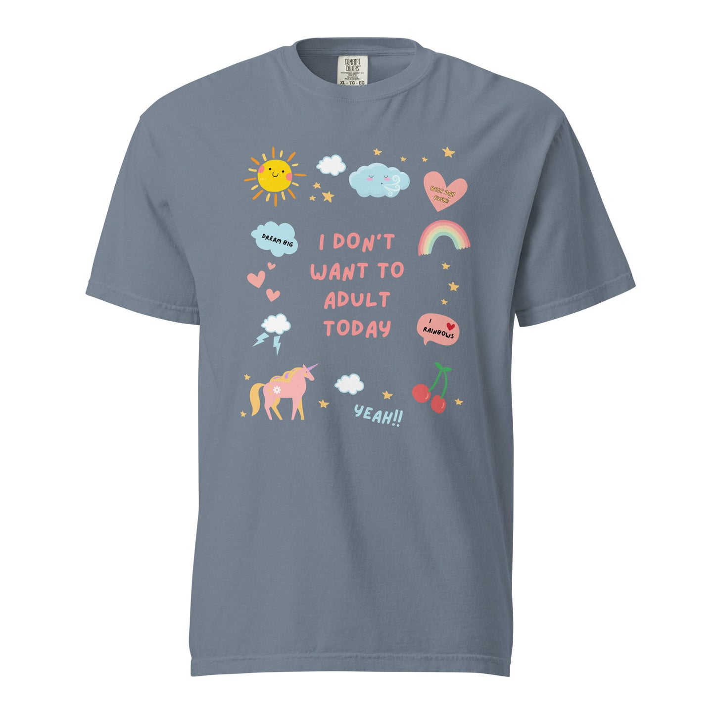 I Don't Want to Adult Today T-Shirt - Say Something Swag