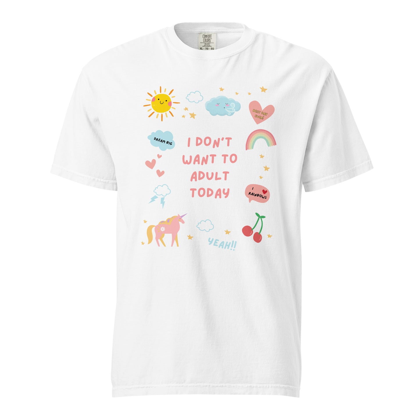 I Don't Want to Adult Today T-Shirt - Say Something Swag