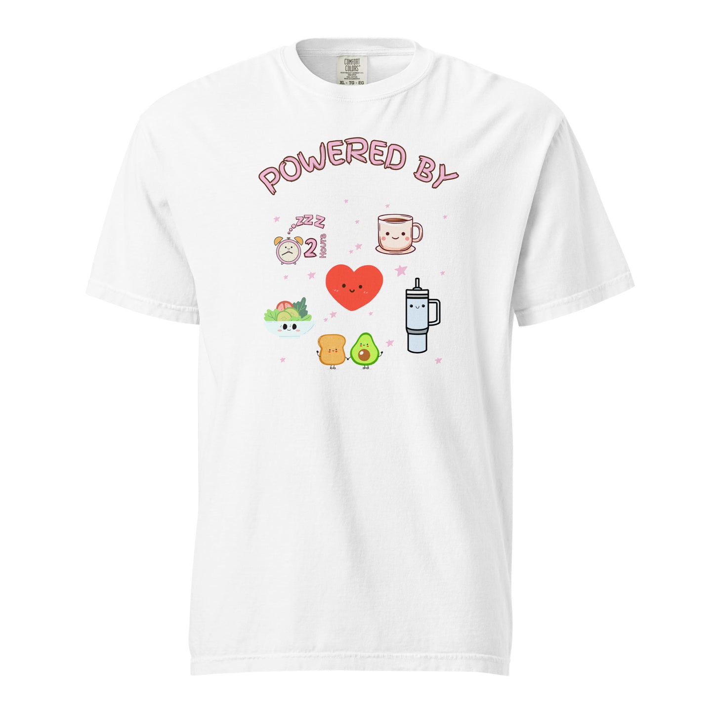 Powered by Mom Energy T-Shirt - Say Something Swag
