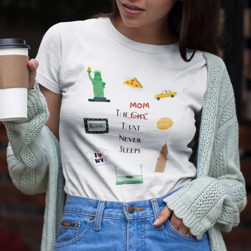 The Mom That Never Sleeps T-Shirt - Say Something Swag