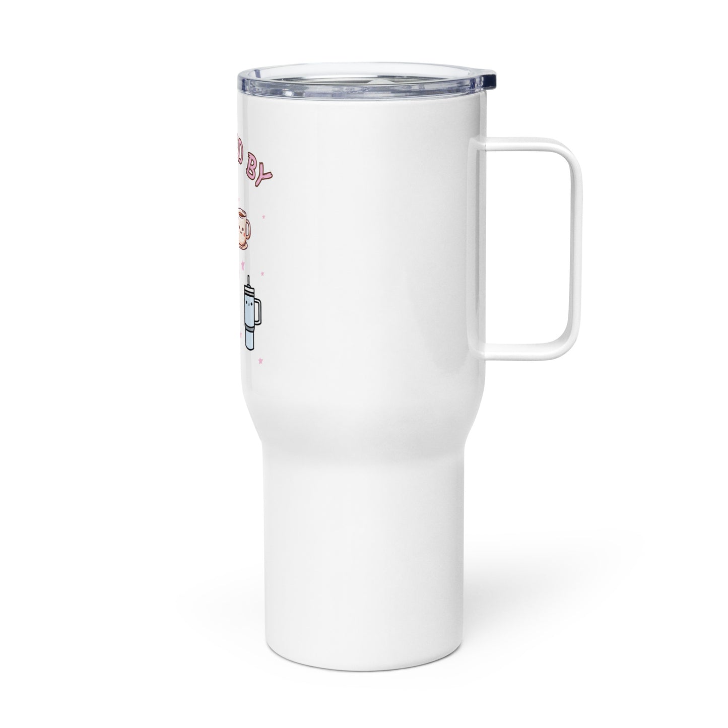 Powered by Mom Energy Travel Mug - Say Something Swag