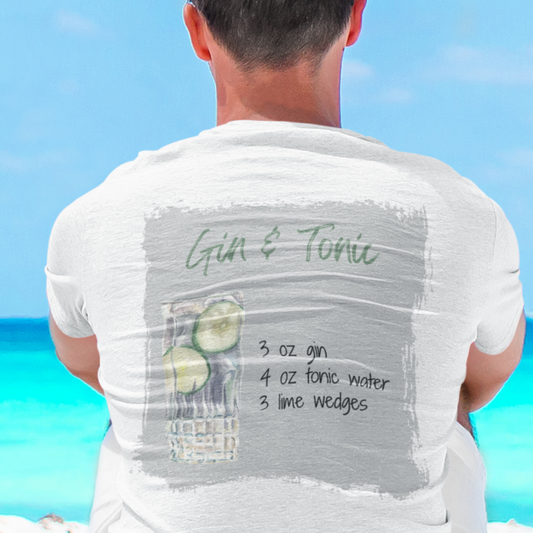 Gin & Tonic Cocktail Shirt - Say Something Swag