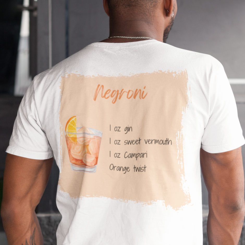 Negroni Cocktail Shirt - Say Something Swag