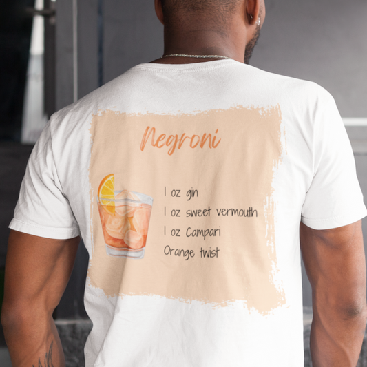 Negroni Cocktail Shirt - Say Something Swag