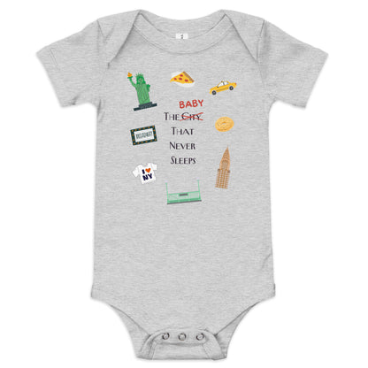 The Baby that Never Sleeps Onesie - Say Something Swag