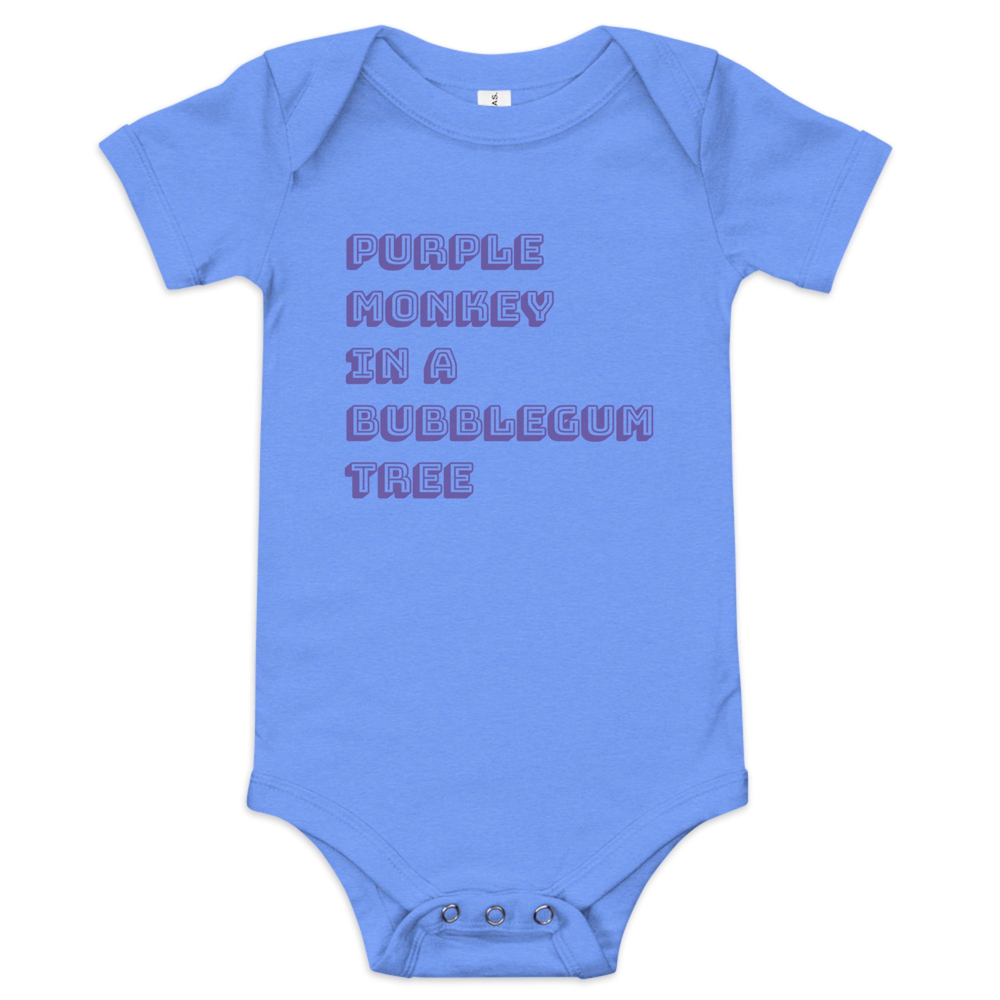 Purple Monkey Onesie - Say Something Swag