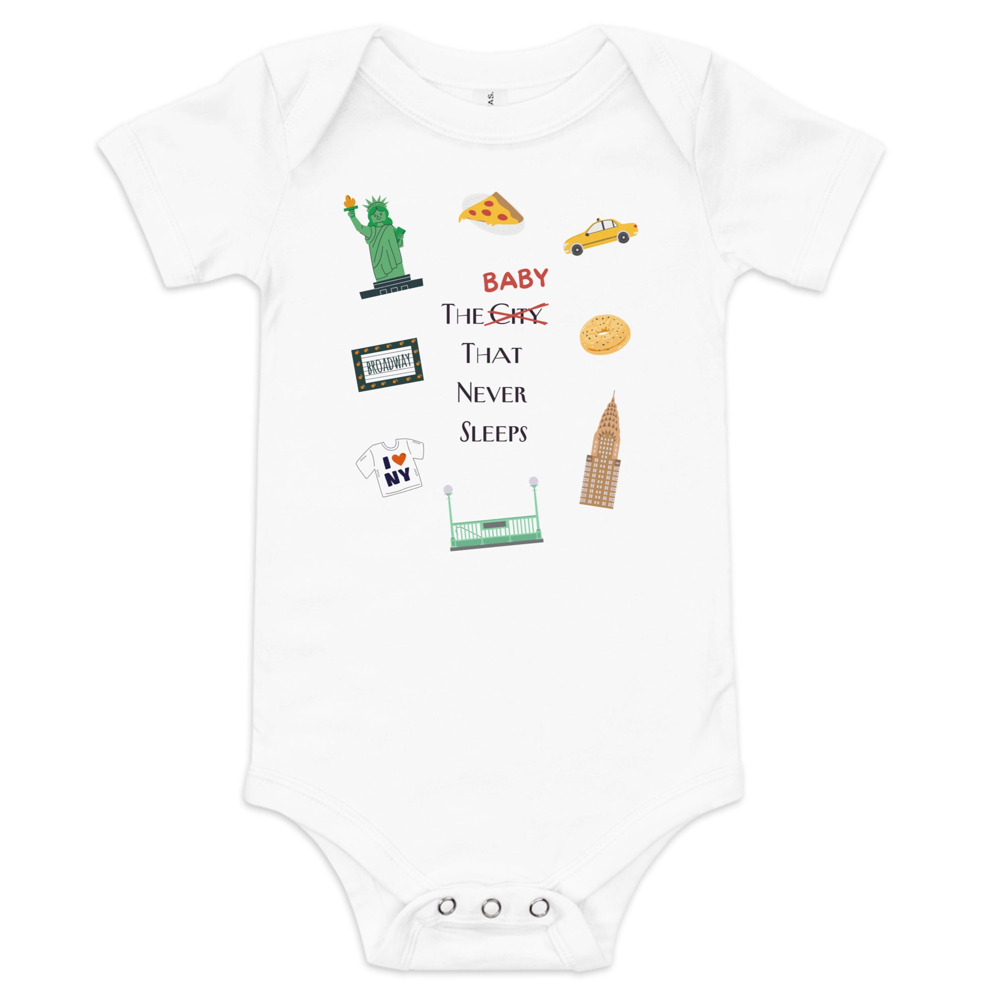 The Baby that Never Sleeps Onesie - Say Something Swag