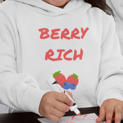 Berry Rich Kids Sweatshirt - Say Something Swag