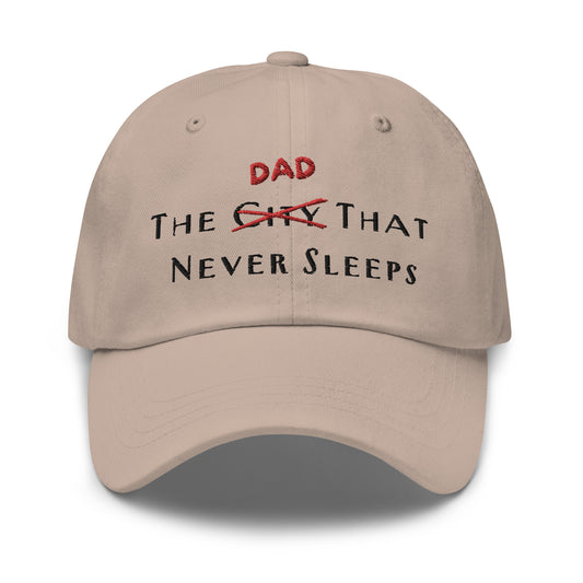 The Dad That Never Sleeps Hat - Say Something Swag