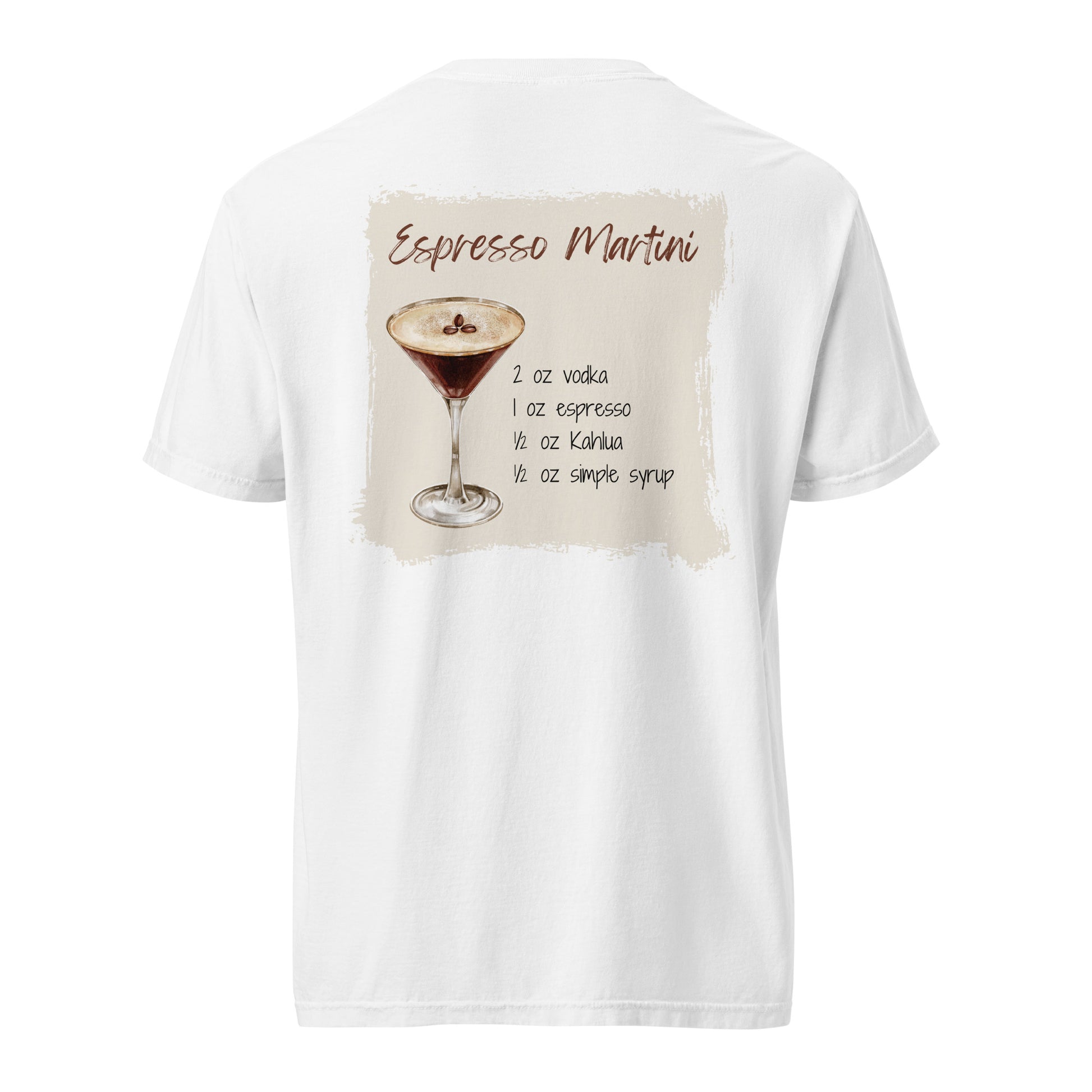 Espresso Martini Cocktail Shirt - Say Something Swag