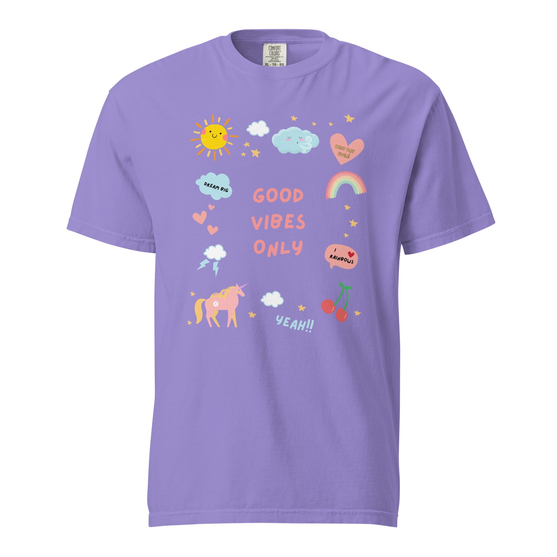 Good Vibes Only T-Shirt - Say Something Swag