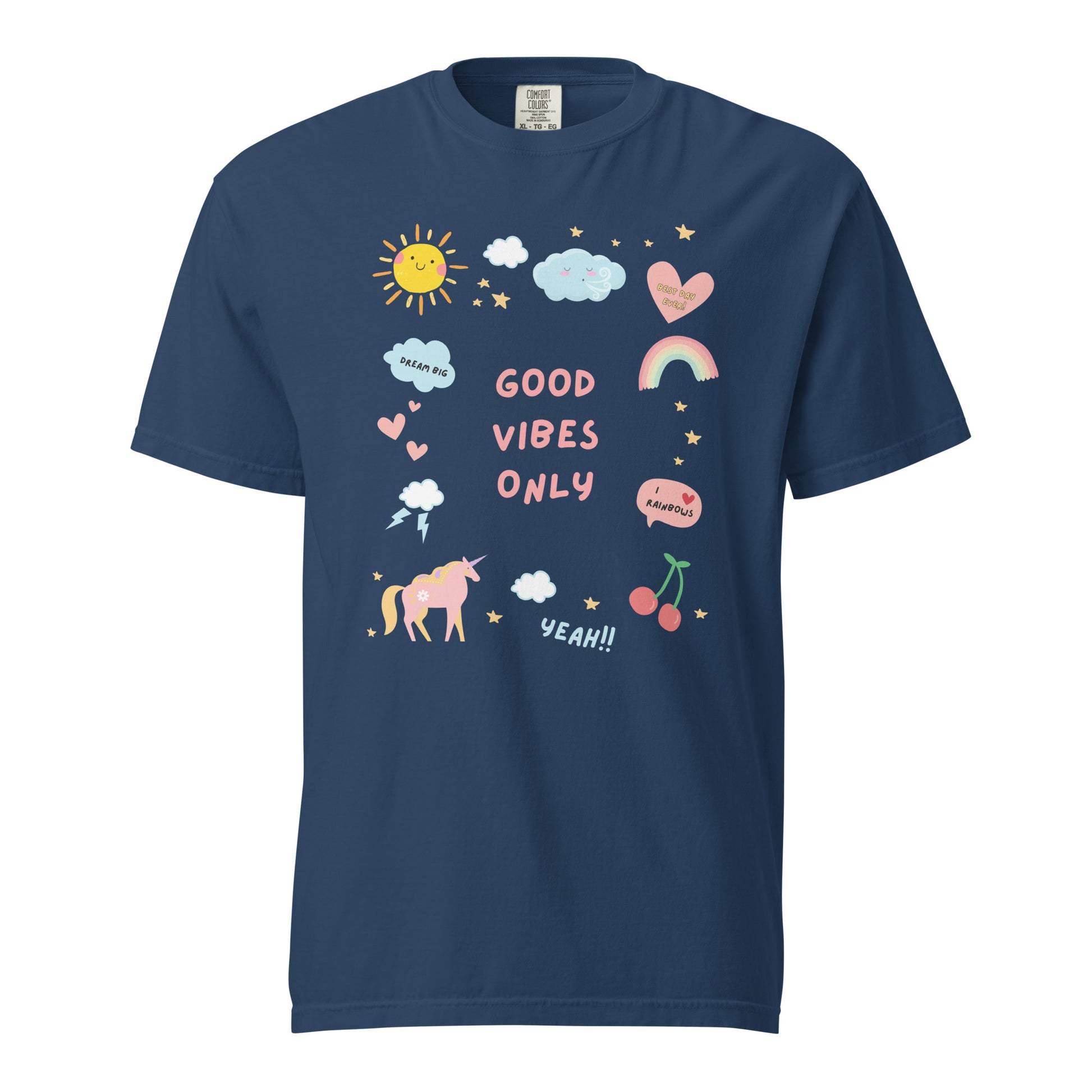 Good Vibes Only T-Shirt - Say Something Swag