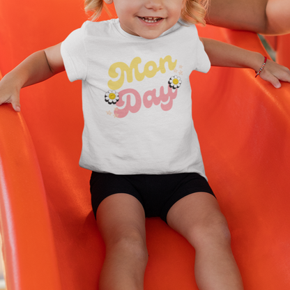 Monday Toddler T-Shirt - Say Something Swag