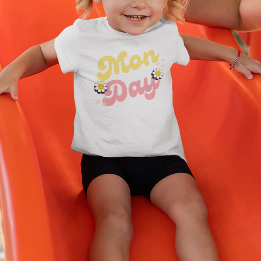 Monday Toddler T-Shirt - Say Something Swag