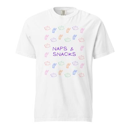 Naps & Snacks T-Shirt - Say Something Swag