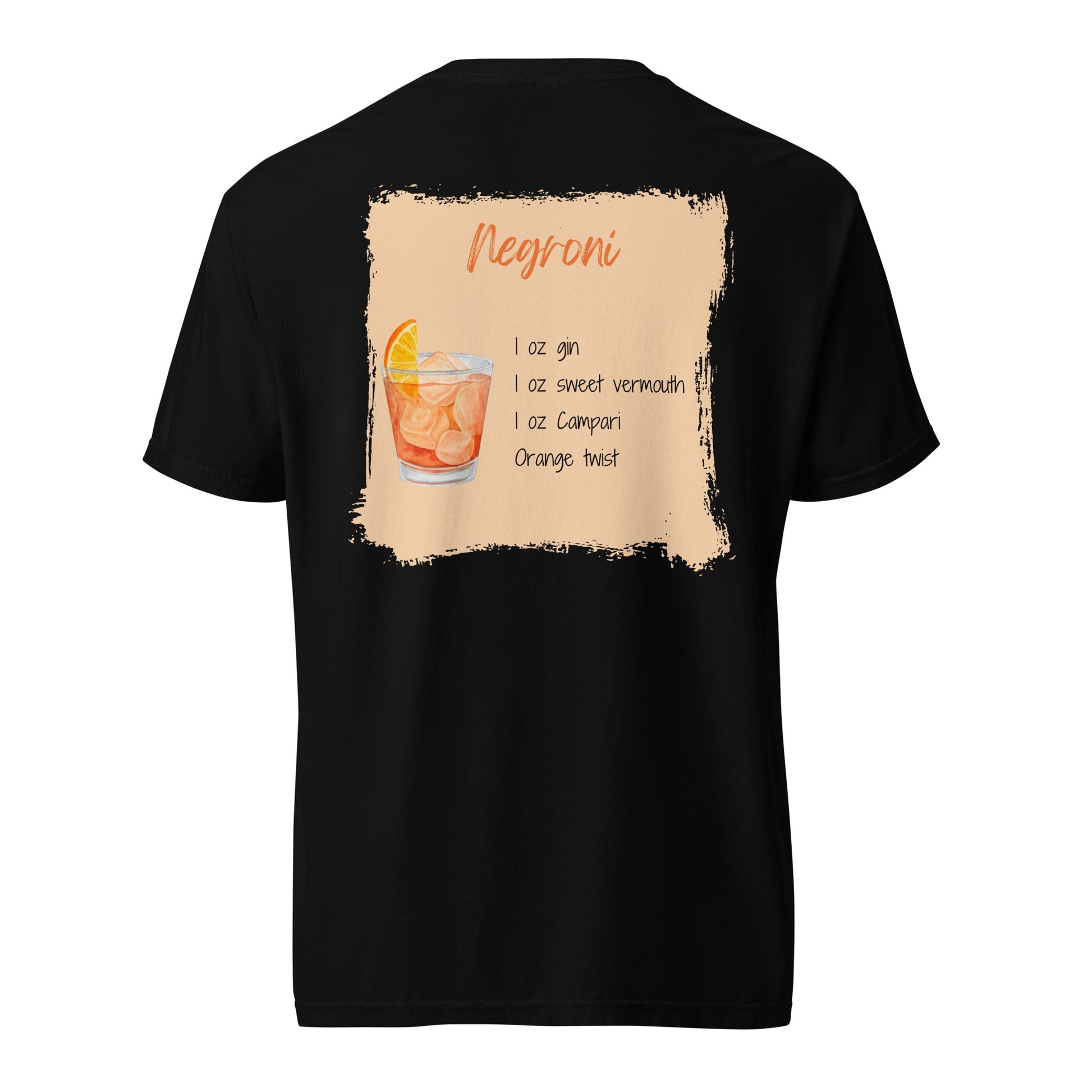 Negroni Cocktail Shirt - Say Something Swag