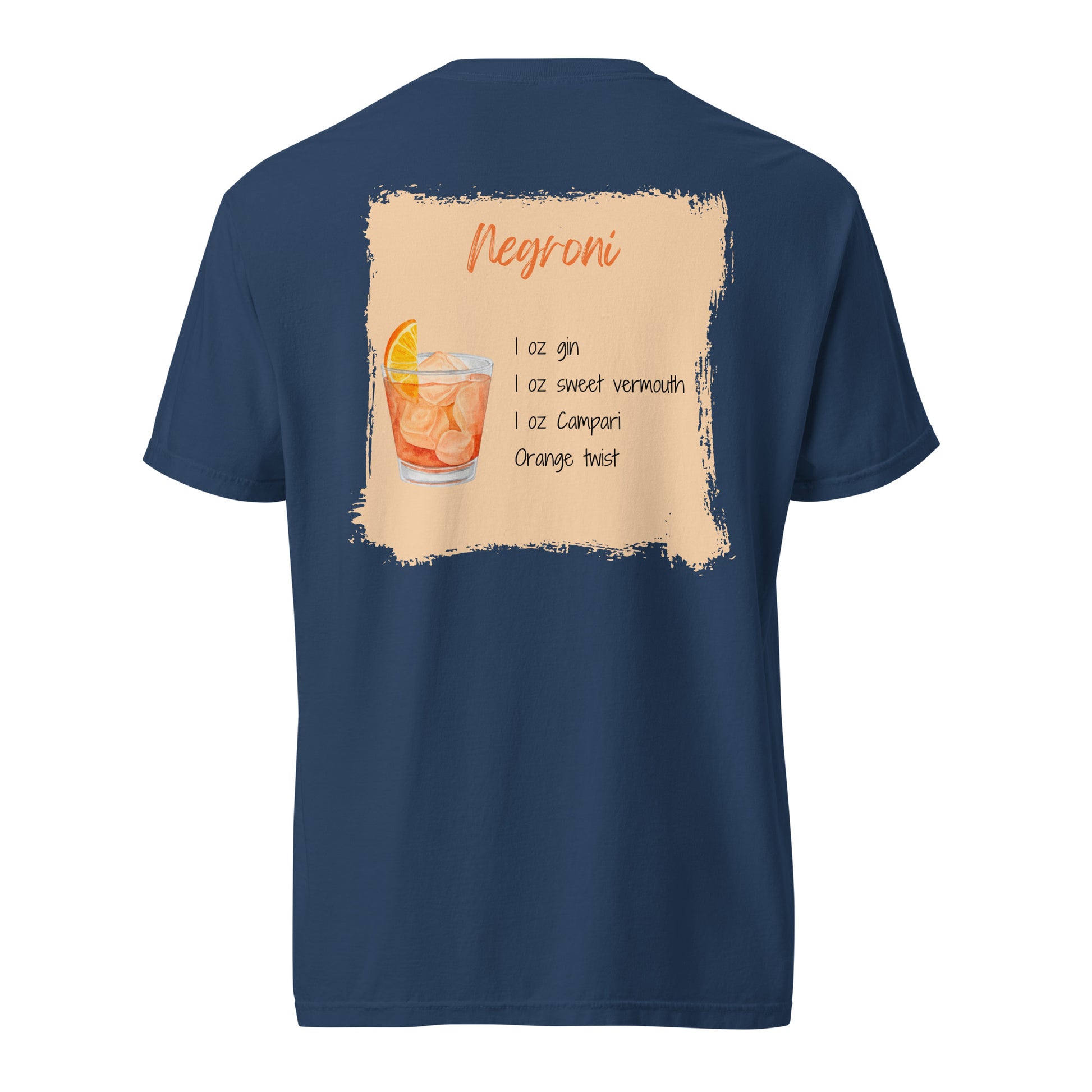 Negroni Cocktail Shirt - Say Something Swag