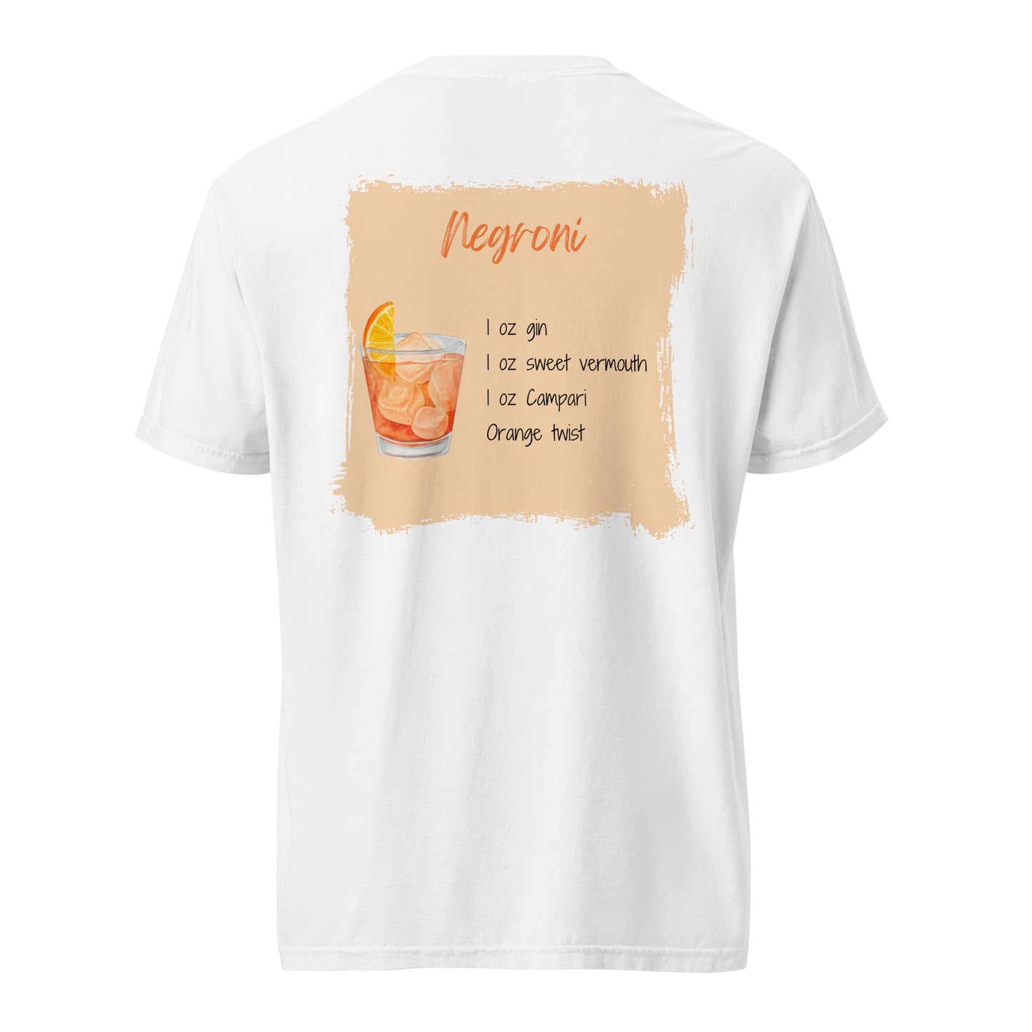 Negroni Cocktail Shirt - Say Something Swag