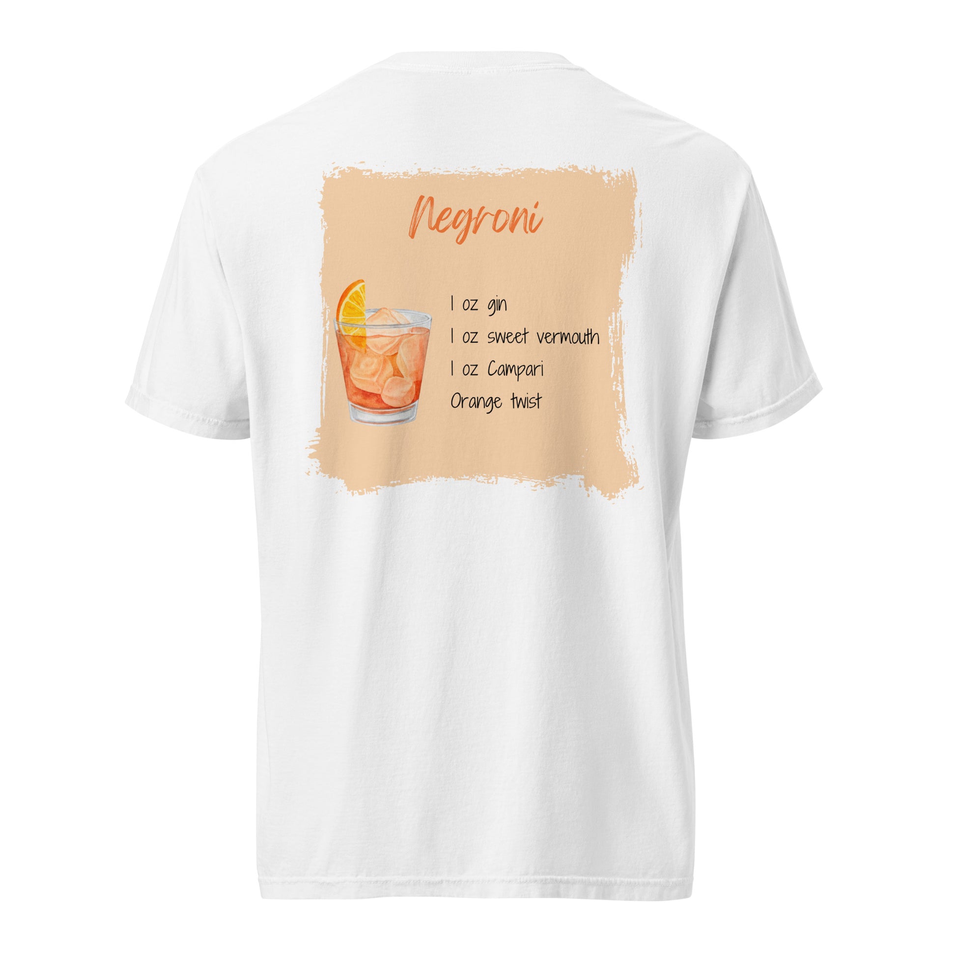 Negroni Cocktail Shirt - Say Something Swag