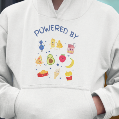 Powered by Kids Menu Family Matching Kids Sweatshirt - Say Something Swag