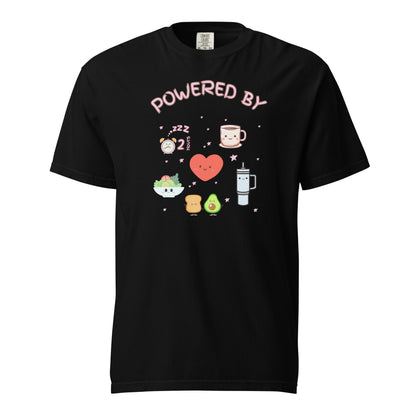 Powered by Mom Energy T-Shirt - Say Something Swag