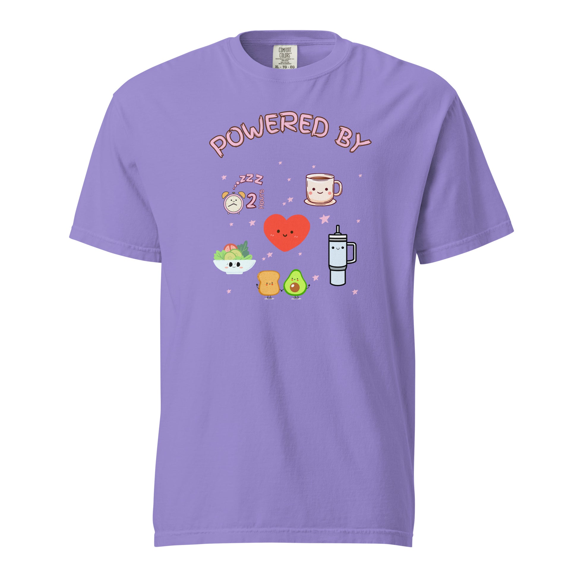 Powered by Mom Energy T-Shirt - Say Something Swag
