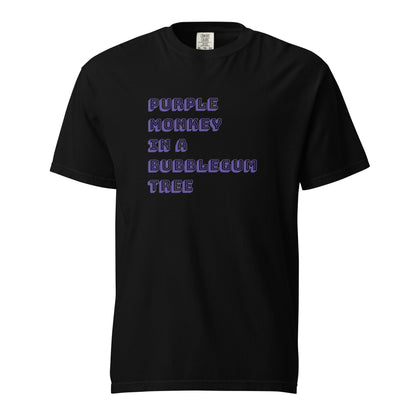 Purple Monkey T-Shirt - Say Something Swag