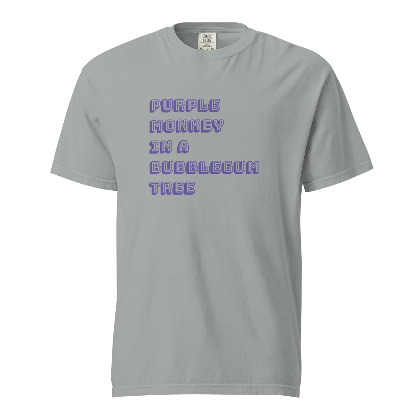 Purple Monkey T-Shirt - Say Something Swag