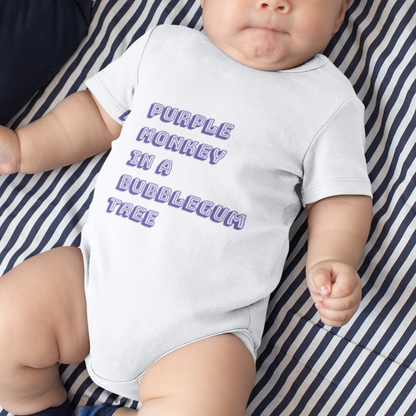 Purple Monkey Onesie - Say Something Swag