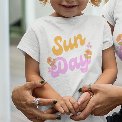 Sunday Toddler T-Shirt - Say Something Swag