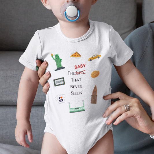 The Baby that Never Sleeps Onesie - Say Something Swag