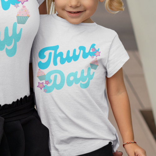 Thursday Toddler T-Shirt - Say Something Swag