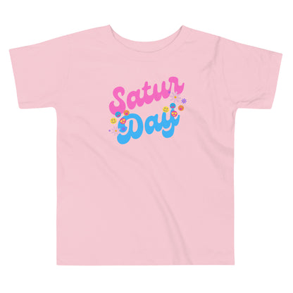 Saturday Toddler T-Shirt - Say Something Swag