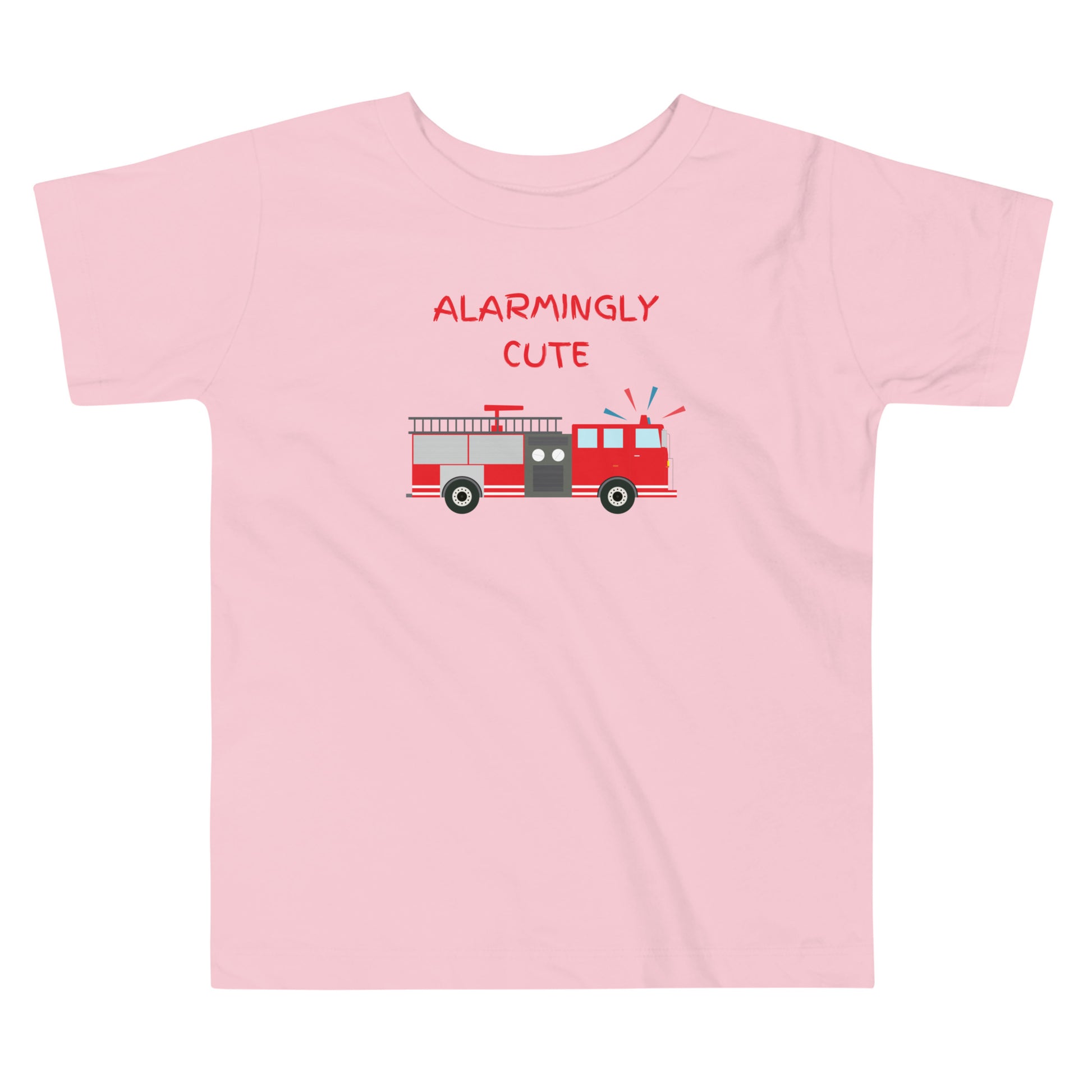 Family Matching Firetruck Toddler T-Shirt - Say Something Swag