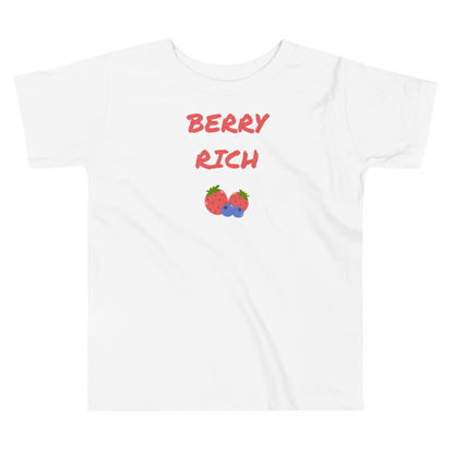 Berry Rich Toddler T-Shirt - Say Something Swag
