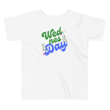 Wednesday Toddler T-Shirt - Say Something Swag