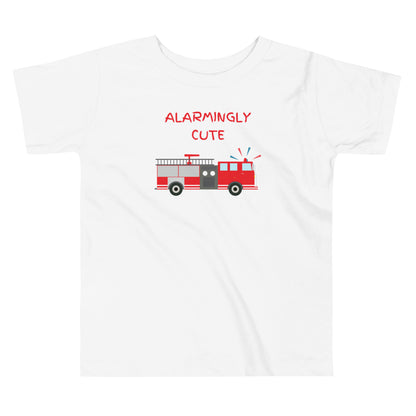 Family Matching Firetruck Toddler T-Shirt - Say Something Swag