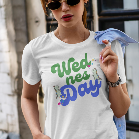 Wednesday T-Shirt - Say Something Swag